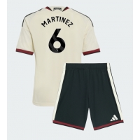 Manchester United Lisandro Martinez #6 Tredje Tröja Barn 2026-27 Kortärmad (+ Korta byxor)